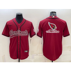 Nike Cardinals Blank Red Vapor Baseball Logo Limited Men Jersey
