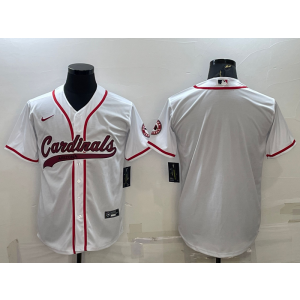 Nike Cardinals Blank White Vapor Baseball Limited Men Jersey