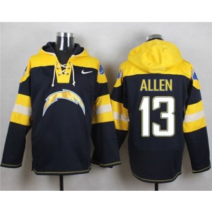Nike Chargers 13 Keenan Allen Navy Blue Player Pullover NFL Hoodie Sweatshirt