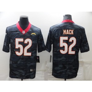 Nike Chargers 52 Khalil Mack Camo Vapor Limited Men Jersey