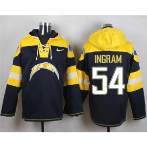 Nike Chargers 54 Melvin Ingram Navy Blue Player Pullover NFL Hoodie Sweatshirt Nike Chargers 54 Melvin Ingram Navy Blue Player Pullover NFL Hoodie Sweatshirt