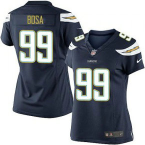 Nike Chargers 99 Joey Bosa Navy Blue Women NFL New Jersey