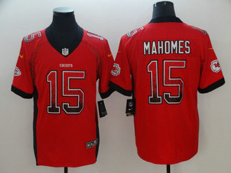 Nike Chiefs #15 Patrick Mahomes Red Drift Fashion Limited Jersey