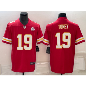Nike Chiefs 19 Tony Red Vapor Untouchable Limited Men Jersey Nike Chiefs 19 Tony Red Vapor Untouchable Limited Men Jersey