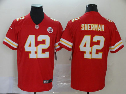 Nike Chiefs 42 Anthony Sherman Red Vapor Untouchable Limited Jersey Nike Chiefs 42 Anthony Sherman Red Vapor Untouchable Limited Jersey