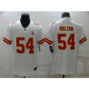 Nike Chiefs 54 Nick Bolton White Vapor Untouchable Limited Men Jersey Nike Chiefs 54 Nick Bolton White Vapor Untouchable Limited Men Jersey