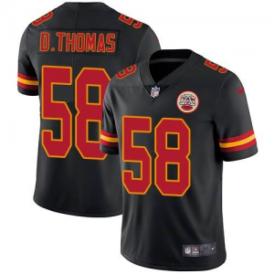 Nike Chiefs 58 Derrick Thomas Black Vapor Untouchable Limited Men Jersey Nike Chiefs 58 Derrick Thomas Black Vapor Untouchable Limited Men Jersey