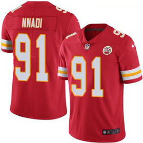 Nike Chiefs 91 Derrick Nnadi Red Vapor Untouchable Limited Men Jersey Nike Chiefs 91 Derrick Nnadi Red Vapor Untouchable Limited Men Jersey