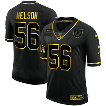 Nike Colts 56 Quenton Nelson Black Gold 2020 Salute To Service Limited Jersey Nike Colts 56 Quenton Nelson Black Gold 2020 Salute To Service Limited Jersey