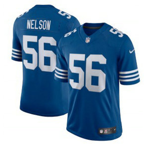 Nike Colts 56 Quenton Nelson Royal 2021 New Vapor Limited Men Jersey Nike Colts 56 Quenton Nelson Royal 2021 New Vapor Limited Men Jersey