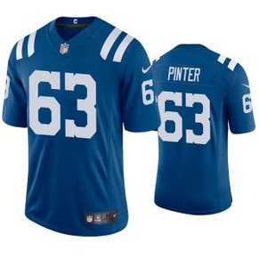Nike Colts 63 Danny Pinter Blue Vapor Untouchable Limited Men Jersey Nike Colts 63 Danny Pinter Blue Vapor Untouchable Limited Men Jersey