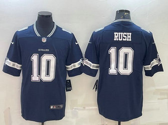 Nike Cowboys 10 Cooper Rush Navy Vapor Untouchable Limited Jersey Nike Cowboys 10 Cooper Rush Navy Vapor Untouchable Limited Jersey