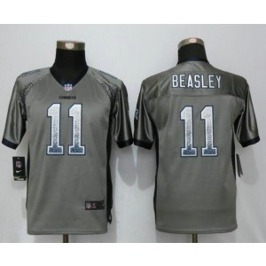 Nike Cowboys 11 Cole Beasley Grey Drift Fashion Youth Jersey