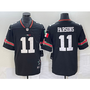 Nike Cowboys 11 Micah Parsons Mexcio Vapor Limited Men Jersey