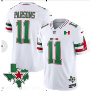 Nike Cowboys 11 Micah Parsons Mexico F.U.S.E. Vapor Limited Men Jersey
