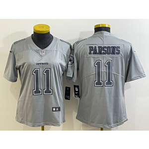Nike Cowboys 11 Micah Parsons Vapor Limited Women Jersey