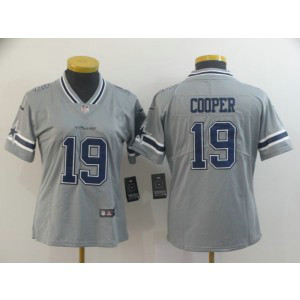 Nike Cowboys 19 Amari Cooper Grey Inverted Legend Women Jersey Nike Cowboys 19 Amari Cooper Grey Inverted Legend Women Jersey