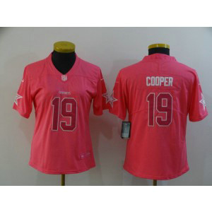 Nike Cowboys 19 Amari Cooper Pink Limited Women Jersey Nike Cowboys 19 Amari Cooper Pink Limited Women Jersey