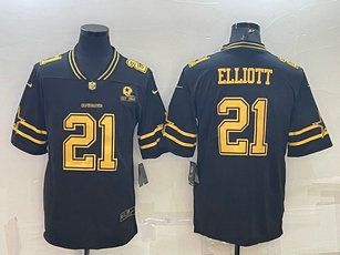 Nike Cowboys 21 Ezekiel Elliott Black Gold Vapor Limited Jersey Nike Cowboys 21 Ezekiel Elliott Black Gold Vapor Limited Jersey