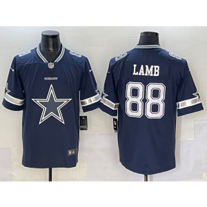 Nike Cowboys 88 Lamb Big Logo Blue Vapor Limited Men Jersey Nike Cowboys 88 Lamb Big Logo Blue Vapor Limited Men Jersey