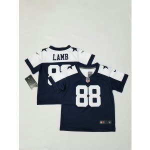 Nike Cowboys 88 Lamb Thanksgiving Blue Toddler Jersey