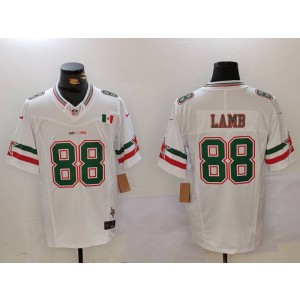 Nike Cowboys 88 Lamb White Mexico F.U.S.E. Vapor Limited Men Jersey