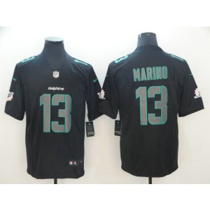 Nike Dolphins 13 Dan Marino Black Vapor Impact Limited Men Jersey Nike Dolphins 13 Dan Marino Black Vapor Impact Limited Men Jersey