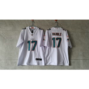 Nike Dolphins 17 Jaylen Waddle White 2023 F.U.S.E Vapor Limited Men Jersey Nike Dolphins 17 Jaylen Waddle White 2023 F.U.S.E Vapor Limited Men Jersey
