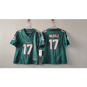 Nike Dolphins 17 Waddle Aqua F.U.S.E. Vapor Limited Women Jersey