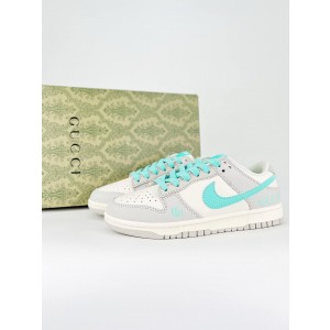 Nike Dunk Pink Green Shoes
