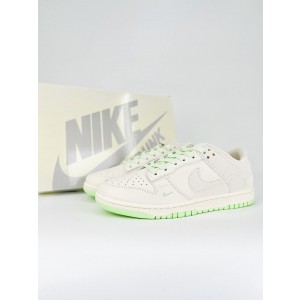 Nike Dunk White Green Shoes