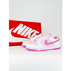 Nike Dunk White Pink Shoes