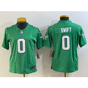Nike Eagles 0 Swift Green 2023 F.U.S.E Vapor Limited Women Jersey
