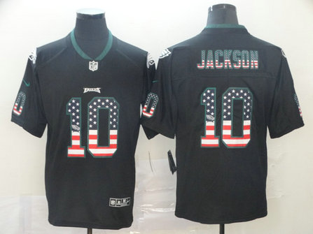 Nike Eagles 10 DeSean Jackson Black USA Flash Fashion Limited Jersey Nike Eagles 10 DeSean Jackson Black USA Flash Fashion Limited Jersey