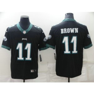 Nike Eagles 11 A. J. Brown Black Vapor Untouchable Limited Men Jersey Nike Eagles 11 A. J. Brown Black Vapor Untouchable Limited Men Jersey