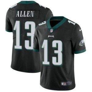 Nike Eagles 13 Devon Allen Black Vapor Untouchable Limited Men Jersey Nike Eagles 13 Devon Allen Black Vapor Untouchable Limited Men Jersey
