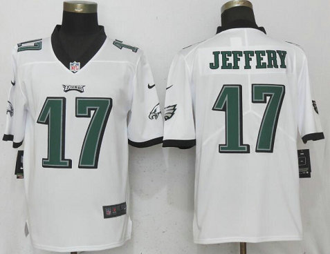 Nike Eagles 17 Alshon Jeffery White Vapor Untouchable Player Limited Jersey Nike Eagles 17 Alshon Jeffery White Vapor Untouchable Player Limited Jersey