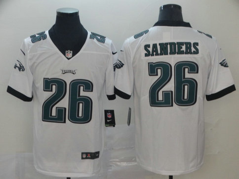 Nike Eagles 26 Miles Sanders White Vapor Untouchable Limited Jersey Nike Eagles 26 Miles Sanders White Vapor Untouchable Limited Jersey