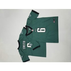 Nike Eagles 6 DeVonta Smith Green Toddler Jersey