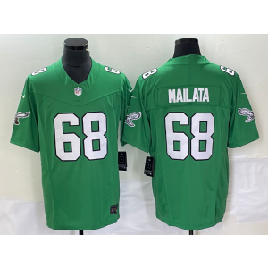 Nike Eagles 68 Jordan Mailata Green 2023 F.U.S.E Vapor Limited Men Jersey Nike Eagles 68 Jordan Mailata Green 2023 F.U.S.E Vapor Limited Men Jersey