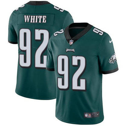 Nike Eagles 92 Reggie Green Vapor Untouchable Limited Jersey