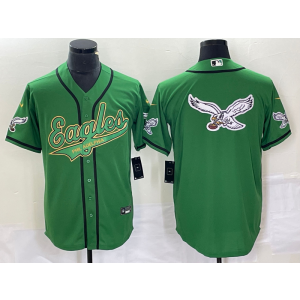 Nike Eagles Blank Green Baseball Logo Vapor Limited Men Jersey Nike Eagles Blank Green Baseball Logo Vapor Limited Men Jersey