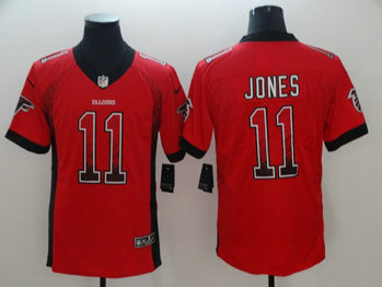 Nike Falcons #11 Julio Jones Red Drift Fashion Limited Jersey Nike Falcons #11 Julio Jones Red Drift Fashion Limited Jersey