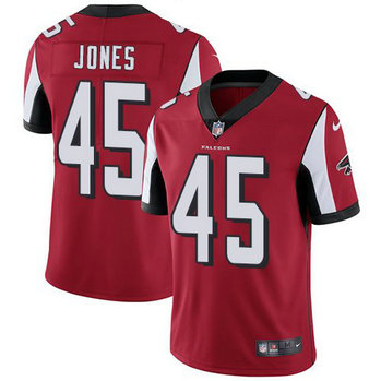 Nike Falcons 45 Deion Jones Red Vapor Untouchable Limited Jersey Nike Falcons 45 Deion Jones Red Vapor Untouchable Limited Jersey