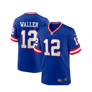 Nike Giants 12 Darren Waller Royal Vapor Untouchable Limited Men Jersey