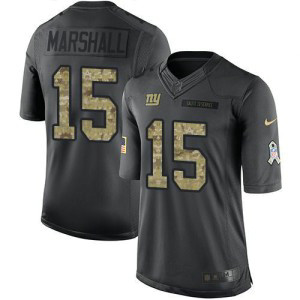 Nike Giants 15 Brandon Marshall Anthracite Salute to Service Limited Jersey Nike Giants 15 Brandon Marshall Anthracite Salute to Service Limited Jersey