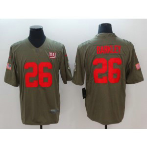 Nike Giants 26 Saquon Barkley Olive 2017 Salute To Service Limited Men Jersey Nike Giants 26 Saquon Barkley Olive 2017 Salute To Service Limited Men Jersey
