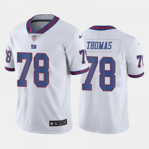 Nike Giants 78 Andrew Thomas White Color Rush Limited Men Jersey Nike Giants 78 Andrew Thomas White Color Rush Limited Men Jersey