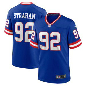 Nike Giants 92 Michael Strahan Royal limited Men Jersey Nike Giants 92 Michael Strahan Royal limited Men Jersey