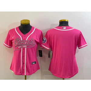 Nike Giants Blank Pink Vapor Baseball Limited Women Jersey Nike Giants Blank Pink Vapor Baseball Limited Women Jersey